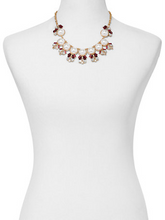 Load image into Gallery viewer, Point-Out The Pearls Faux Stone Necklace