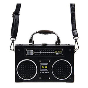 Retro Radio Boom-Box Handbag/Cross-Body