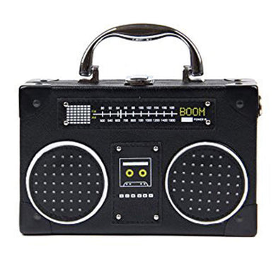 Retro Radio Boom-Box Handbag/Cross-Body