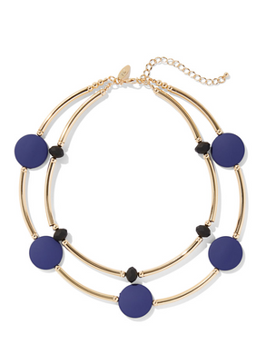 Blue Moon Collar Necklace