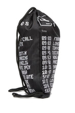 Load image into Gallery viewer, Designer Airport Drawstring Water Resistant Backpack