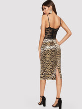 Load image into Gallery viewer, Slip-Into-Sexy Leopard Dress