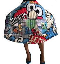 Load image into Gallery viewer, Elmo Cartoon Fashion Sesame Street Pleated Skirt