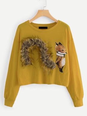 Foxy Mamma 3D Sweatshirt