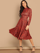 Load image into Gallery viewer, No Shedding This Skin Snake Swing Dress