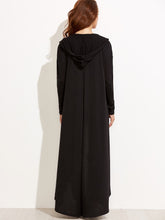 Load image into Gallery viewer, Sweep The Room Maxi Hoodie Duster