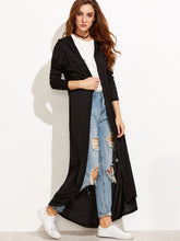 Load image into Gallery viewer, Sweep The Room Maxi Hoodie Duster