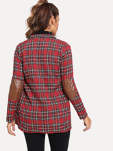 Load image into Gallery viewer, Preppy In Plaid Waterfall Jacket