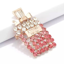 Load image into Gallery viewer, Perfect Pink Perfume Bottle Brooch