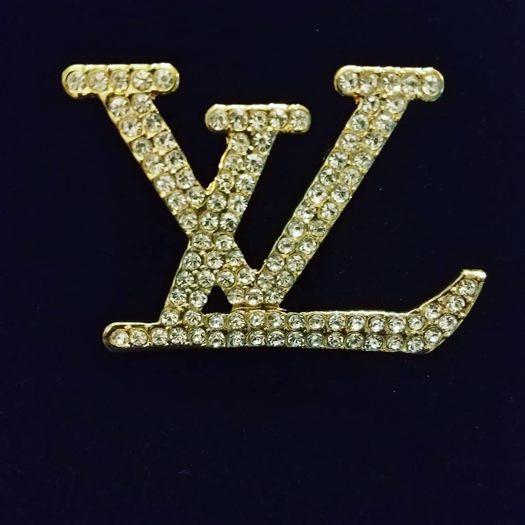 Faux Initial L V Brooch – When A Woman Was A Lady Boutique!