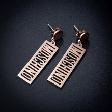 Load image into Gallery viewer, Like M-O-S-C-H-I-N-O Statement Earrings