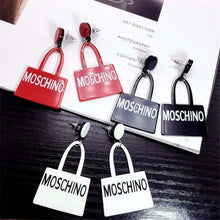 Load image into Gallery viewer, Grab A Bag M-O-S-C-H-I-N-O  Earrings