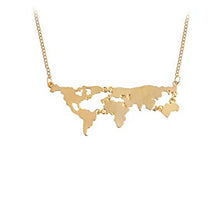 Load image into Gallery viewer, Continents-7 Necklace / Silver or Gold Available