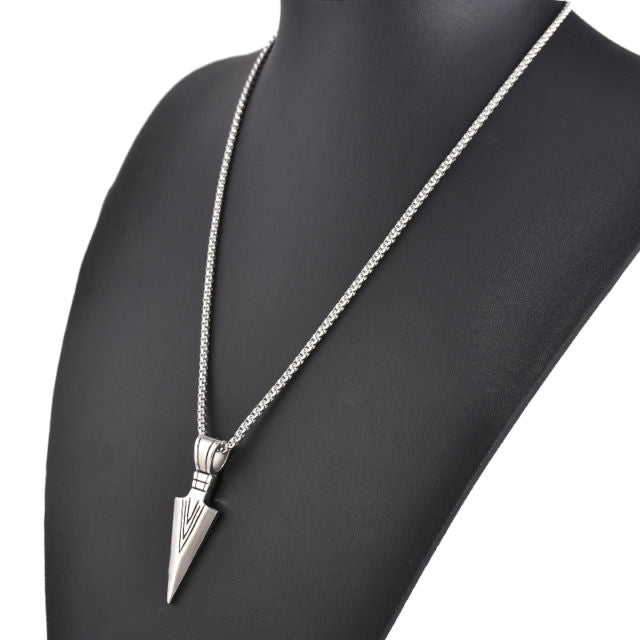 Wakonda Forever Gold/Silver Arrow Head Sword Necklace