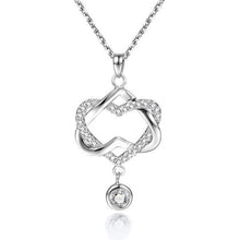 Load image into Gallery viewer, Romantically Twisted Heart Necklace