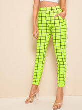 Load image into Gallery viewer, Smoking Cigarette Neon-Lime Pant