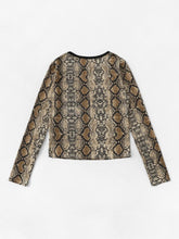 Load image into Gallery viewer, ACEs Movement Snake Skin Print Shirt