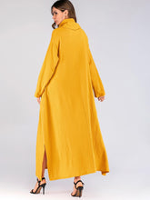 Load image into Gallery viewer, High Souch Neck Boho Dress With Pockets